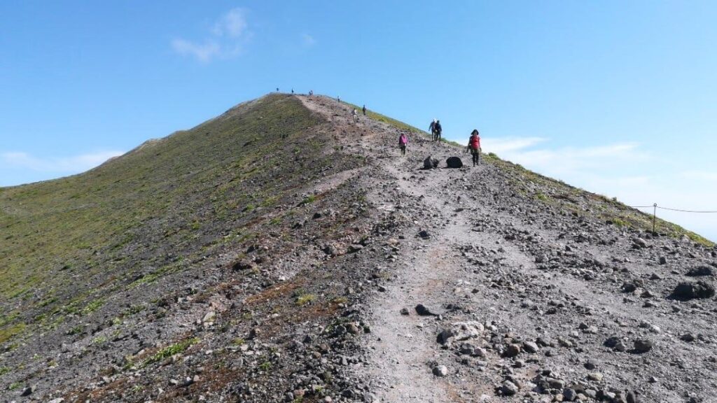 樽前山登山道２（東山へ）