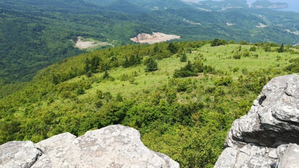 塩谷丸山見晴台からの景色