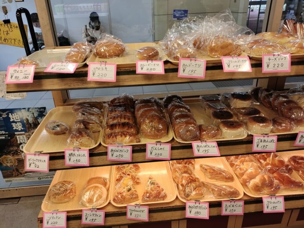 パンの陳列