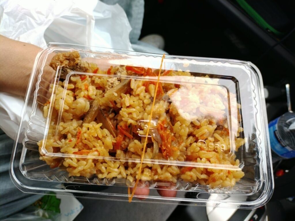 ホタテの炊き込みご飯