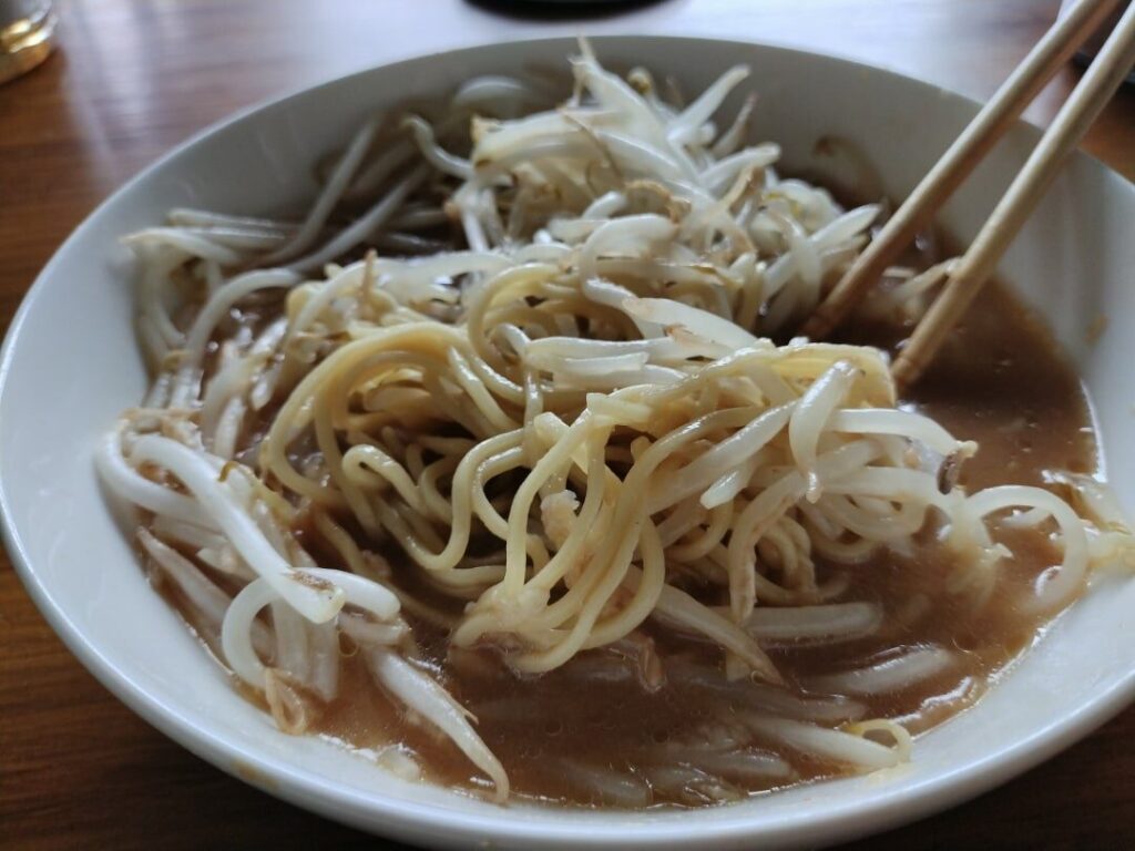 家で食べる三平ラーメン