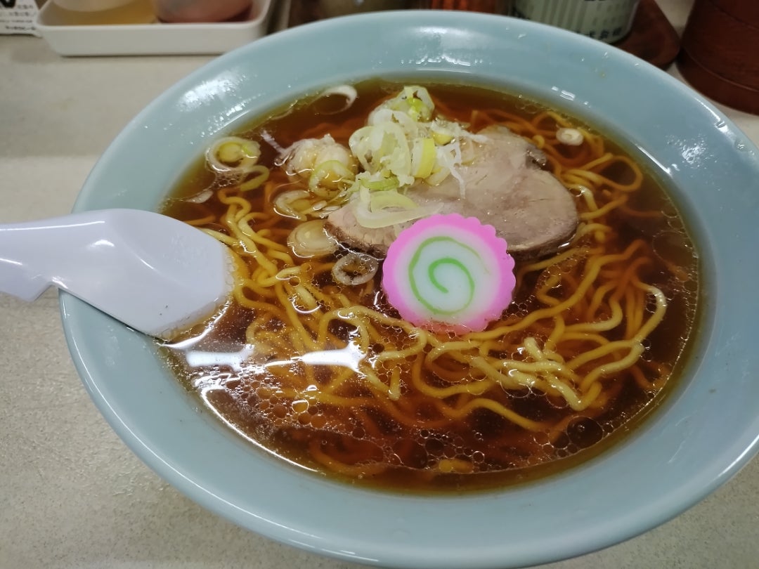 可楽の醤油ラーメン