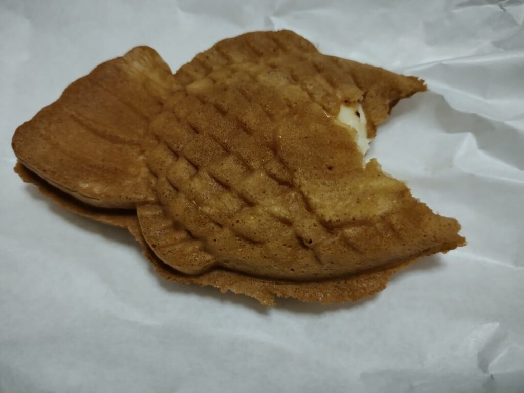 購入したたい焼き