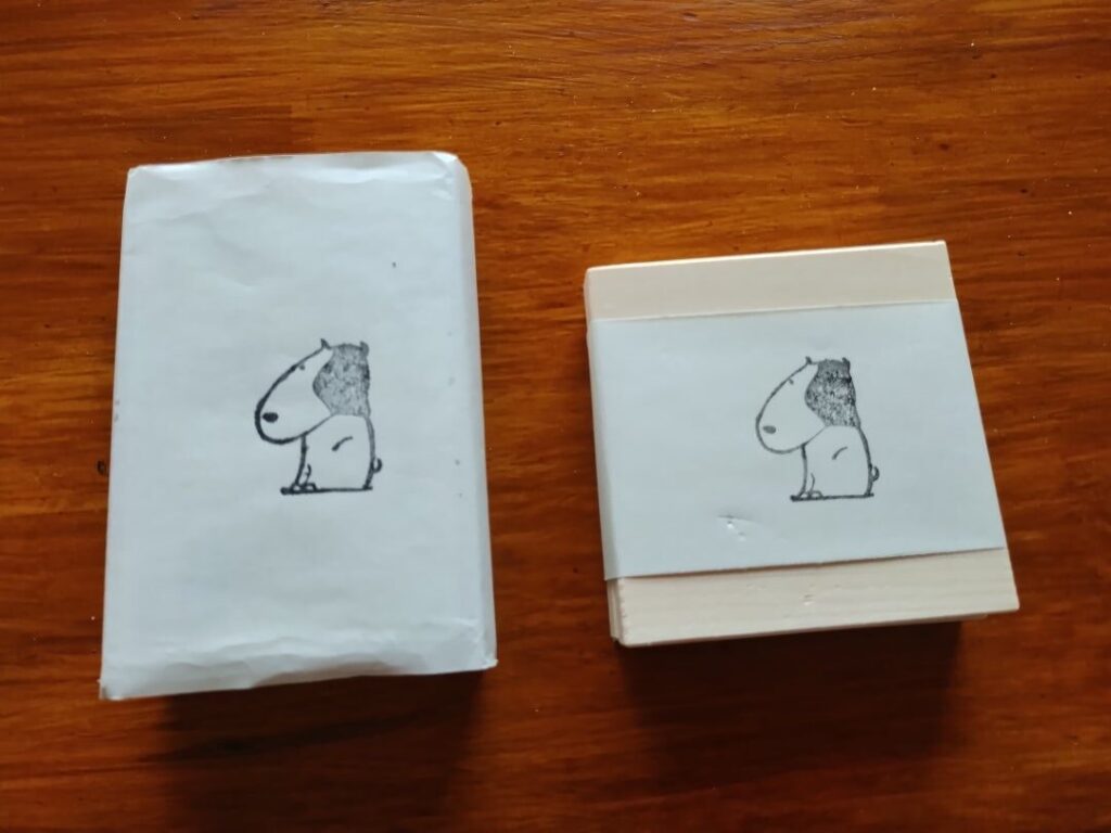 見学会参加者への粗品