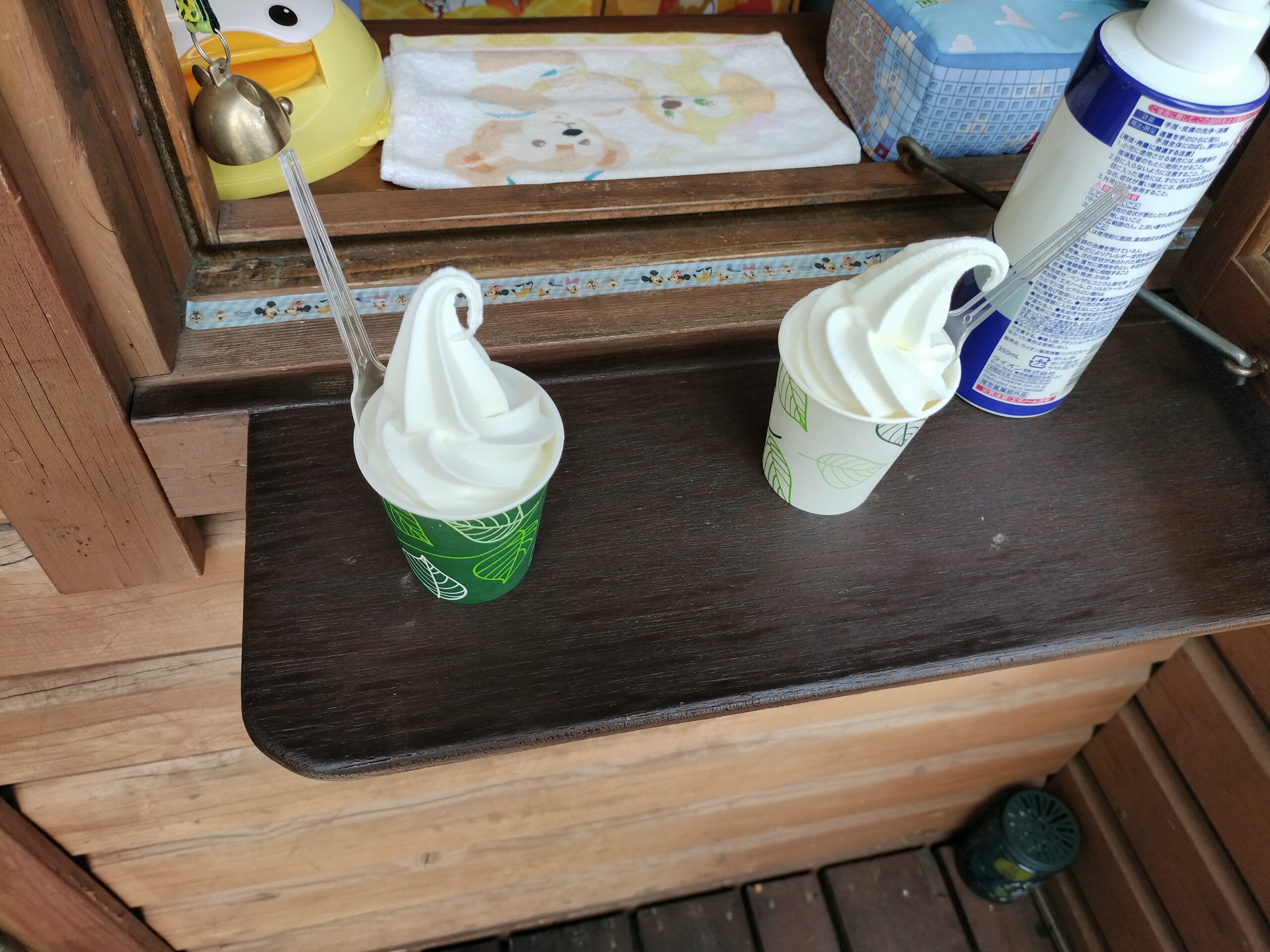 ミルク小屋のソフトクリーム