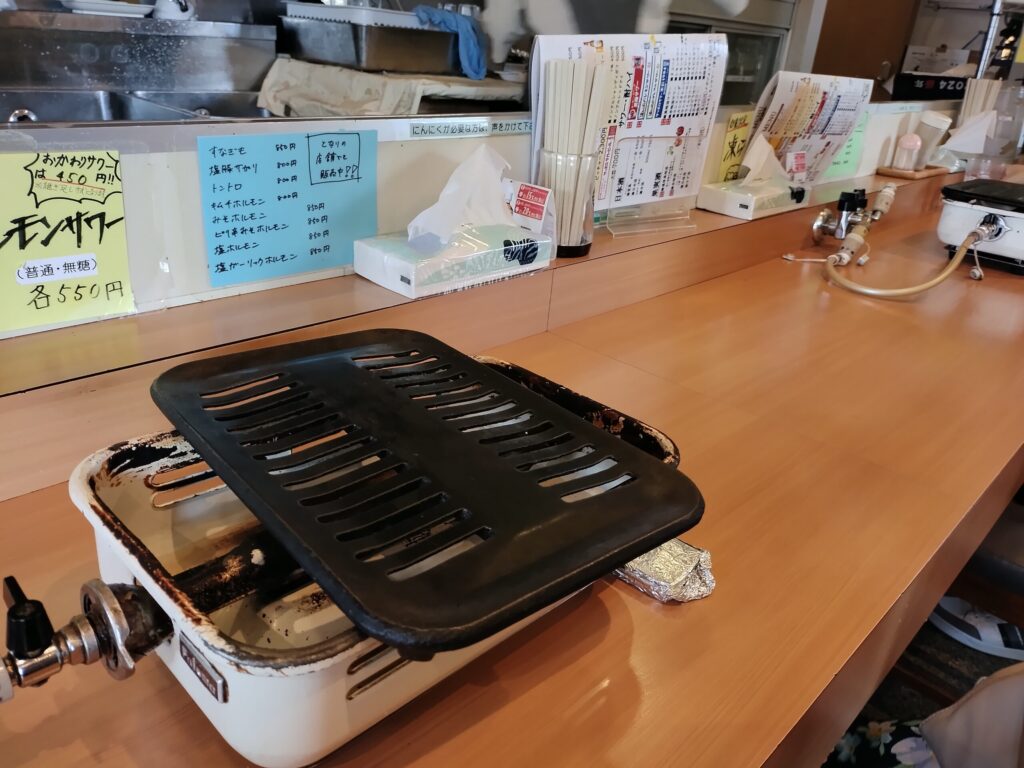 カウンター席