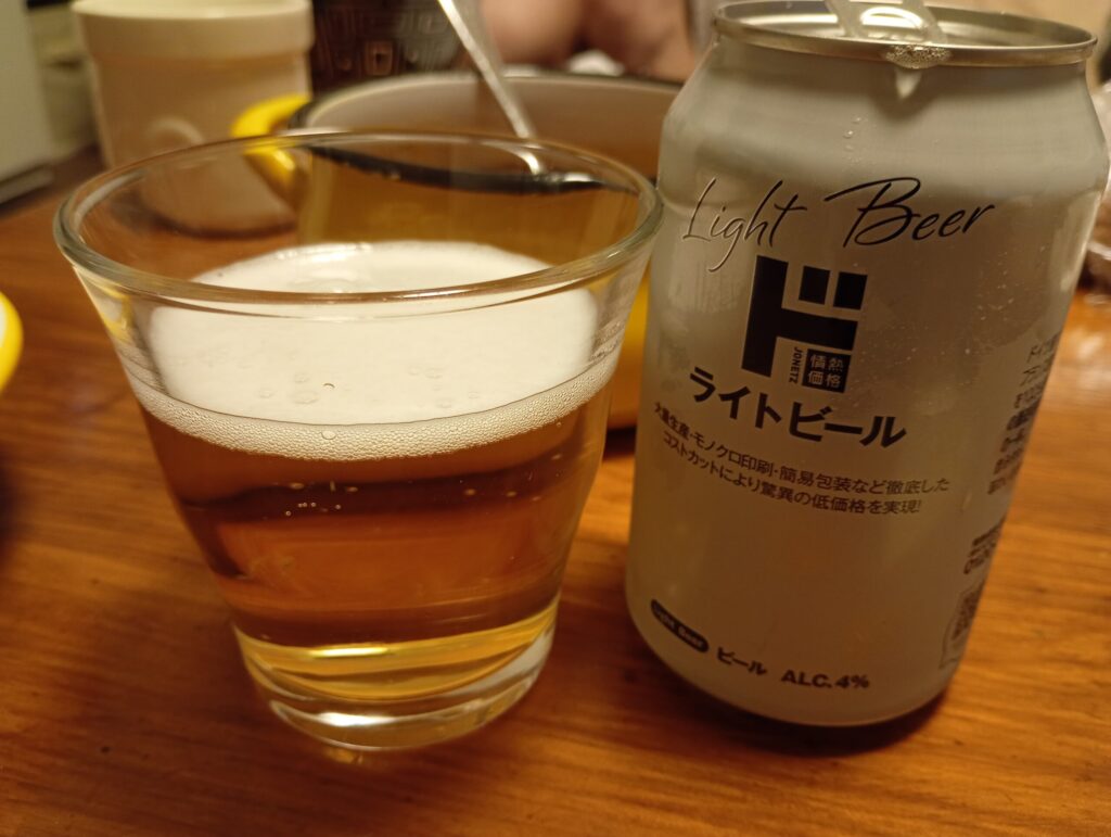 ラガービール4%
