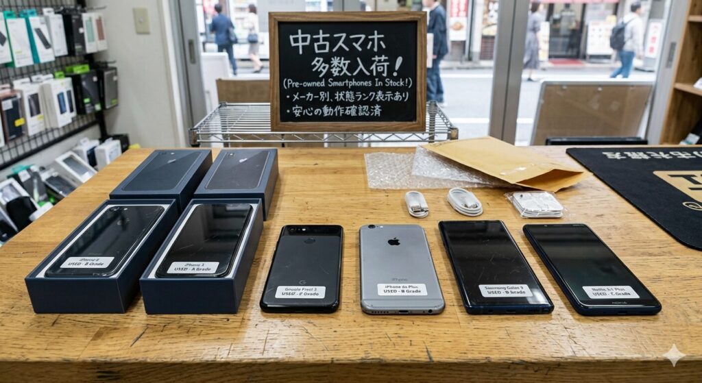 中古スマホの画像