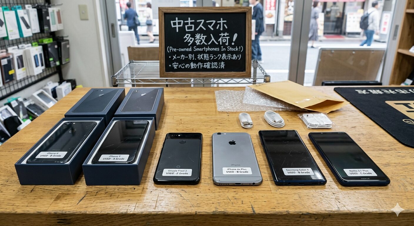中古スマホの画像