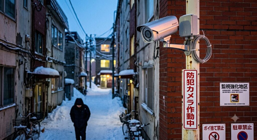 防犯カメラの画像