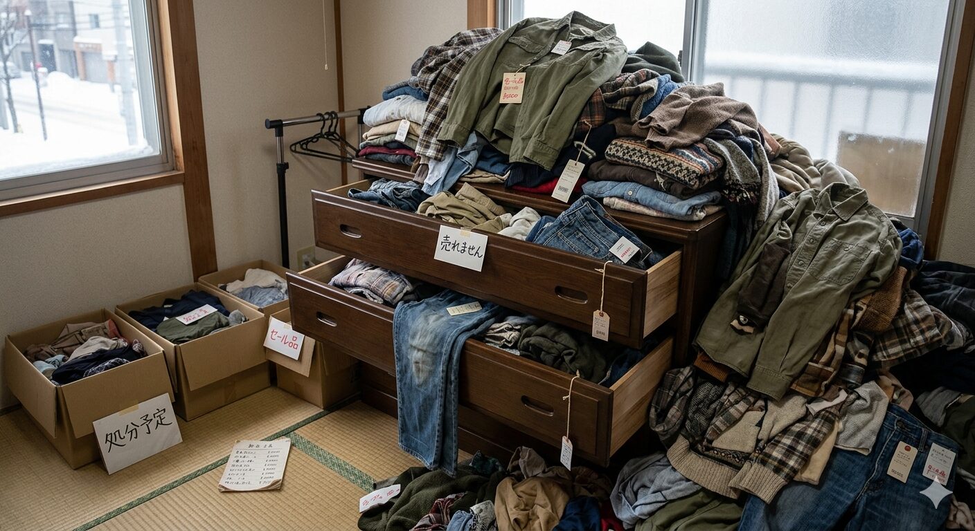 売れない服の画像