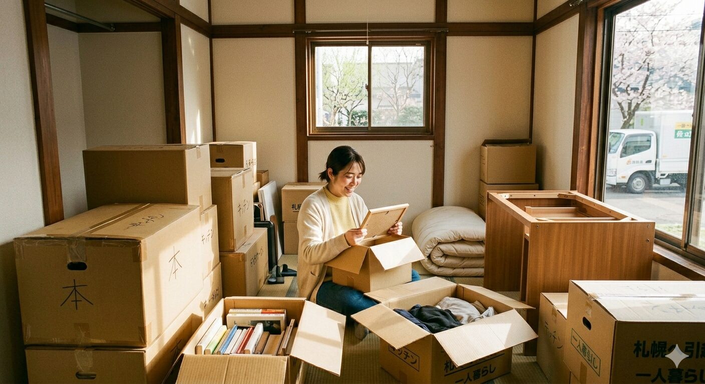 一人暮らしの引っ越し