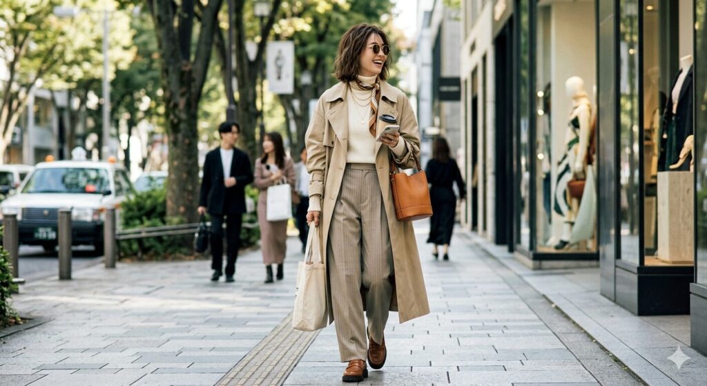 女性のファッション